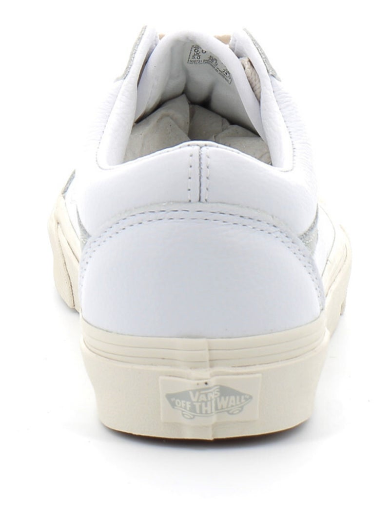 Baskets en Cuir et Textile Vans Gris - Kiabi