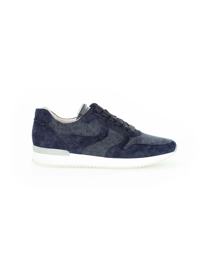 Baskets  en cuir Gabor Bleu marine - Kiabi