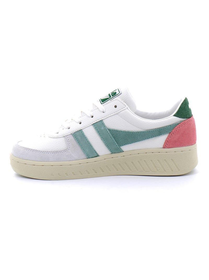Baskets en Cuir Gola Blanc - Kiabi
