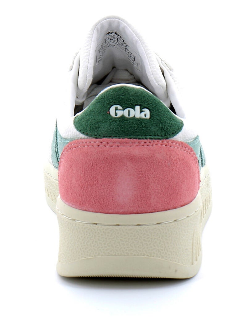 Baskets en Cuir Gola Blanc - Kiabi
