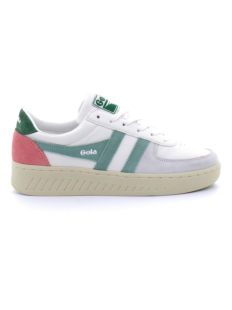 Baskets en Cuir Gola Blanc - Kiabi