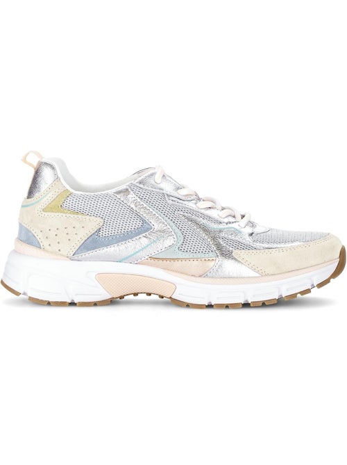 Baskets  en cuir - Kiabi