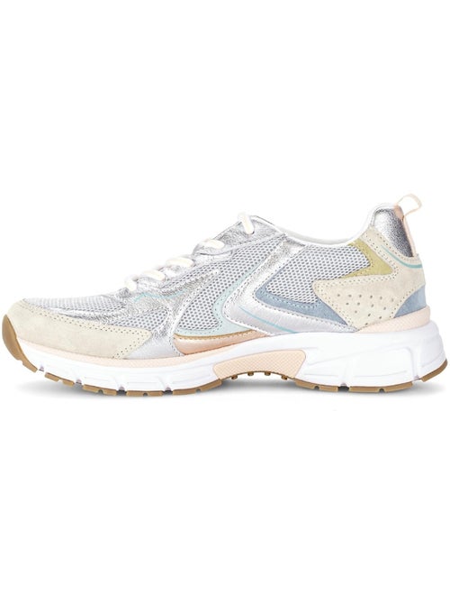 Baskets  en cuir - Kiabi