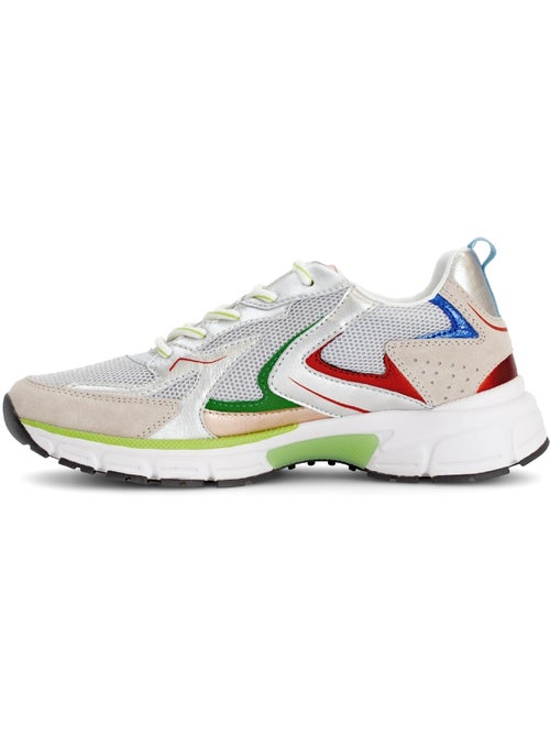 Baskets  en cuir - Kiabi