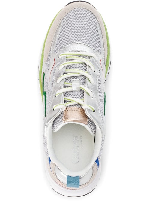 Baskets  en cuir - Kiabi