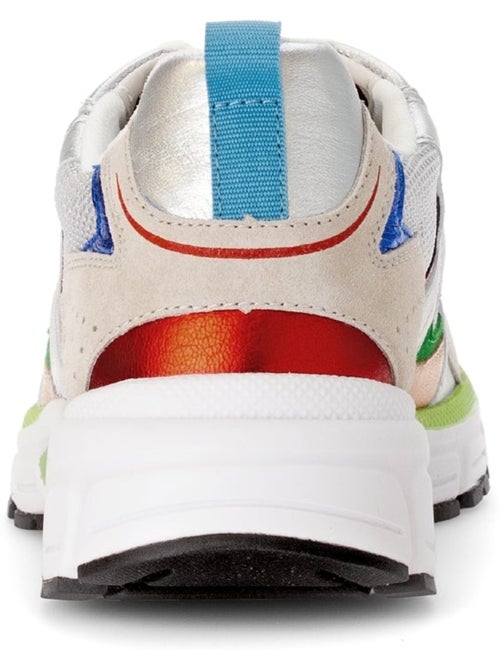 Baskets  en cuir - Kiabi