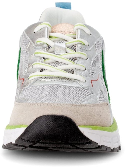 Baskets  en cuir - Kiabi