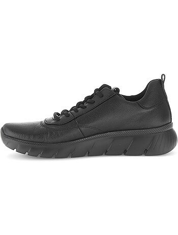 Baskets en cuir imprimé