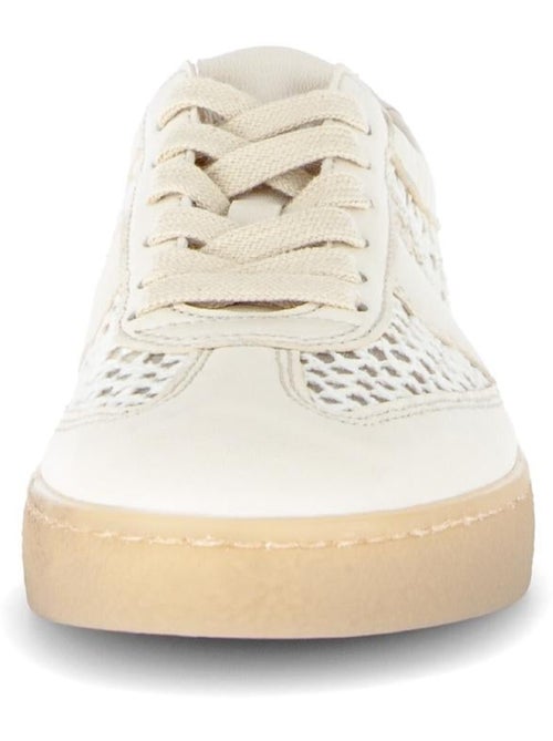 Baskets  en cuir - Kiabi