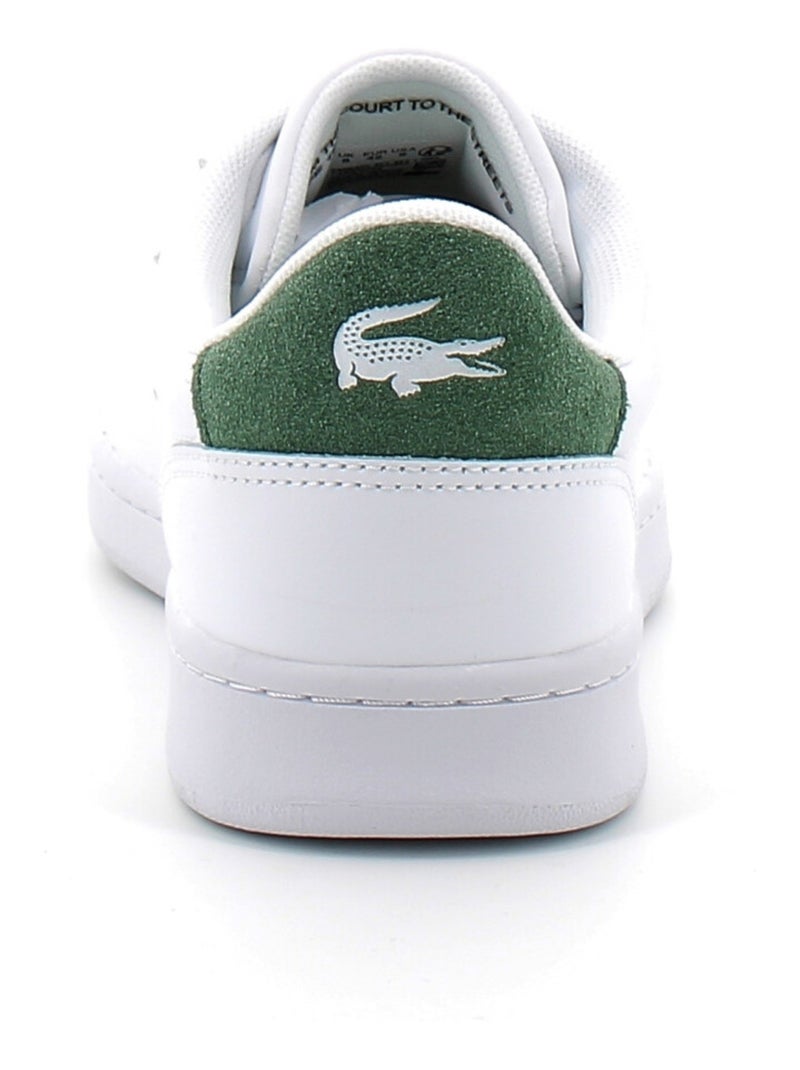 Baskets en Cuir Lacoste Blanc - Kiabi