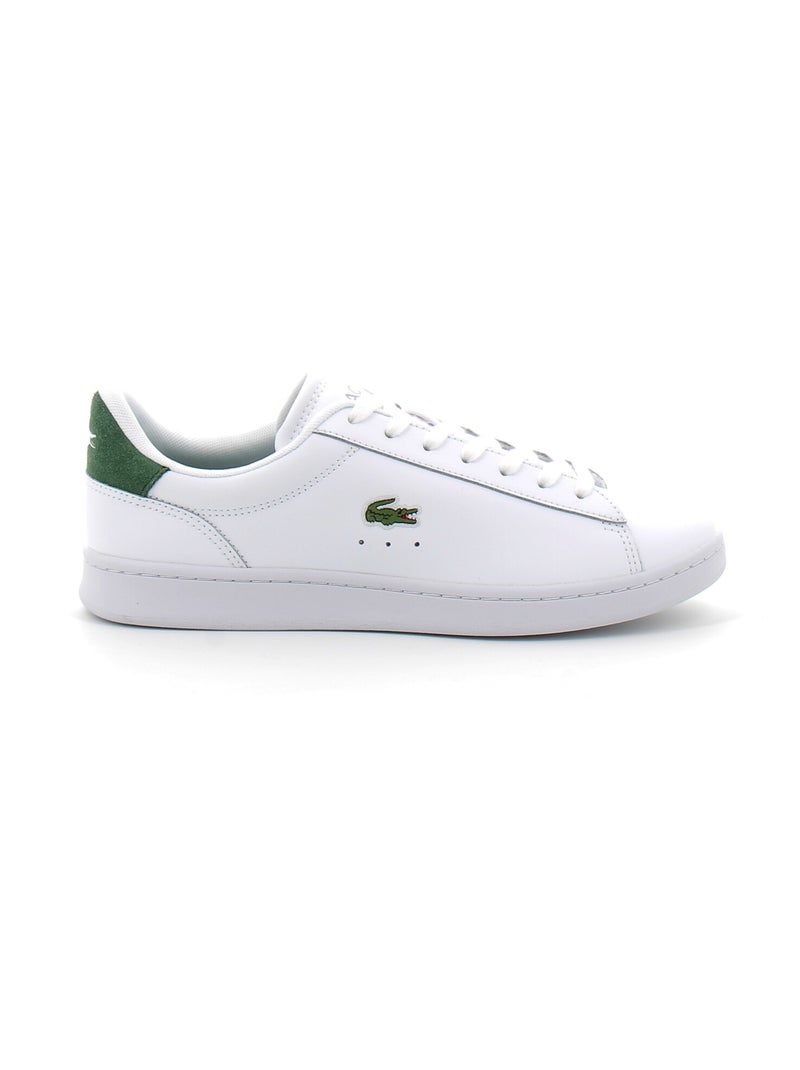 Baskets en Cuir Lacoste Blanc - Kiabi