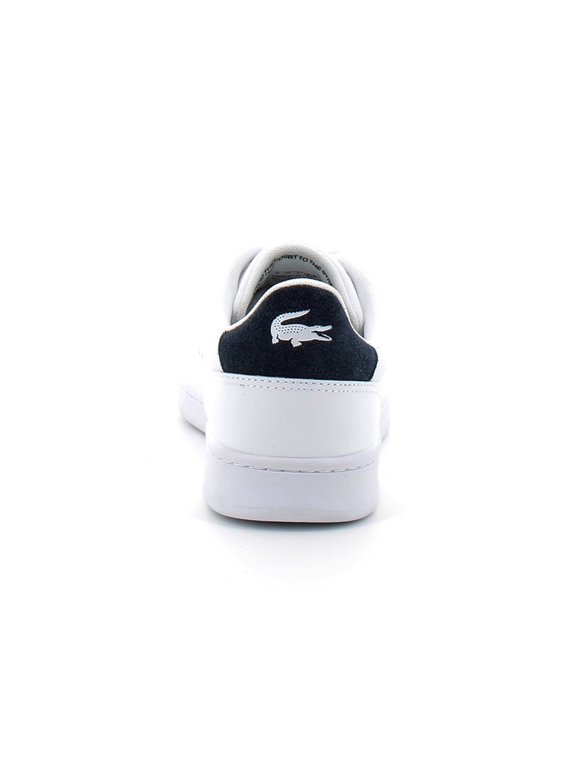 Baskets en Cuir Lacoste Blanc - Kiabi