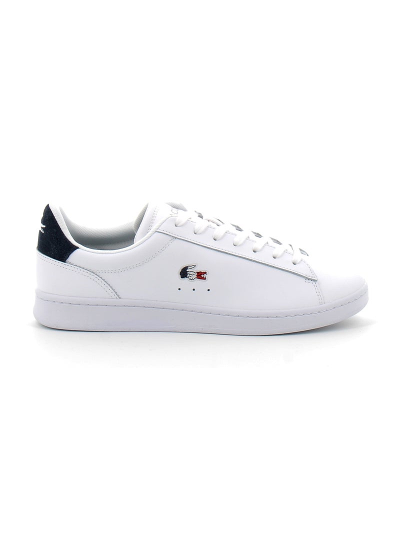 Baskets en Cuir Lacoste Blanc - Kiabi