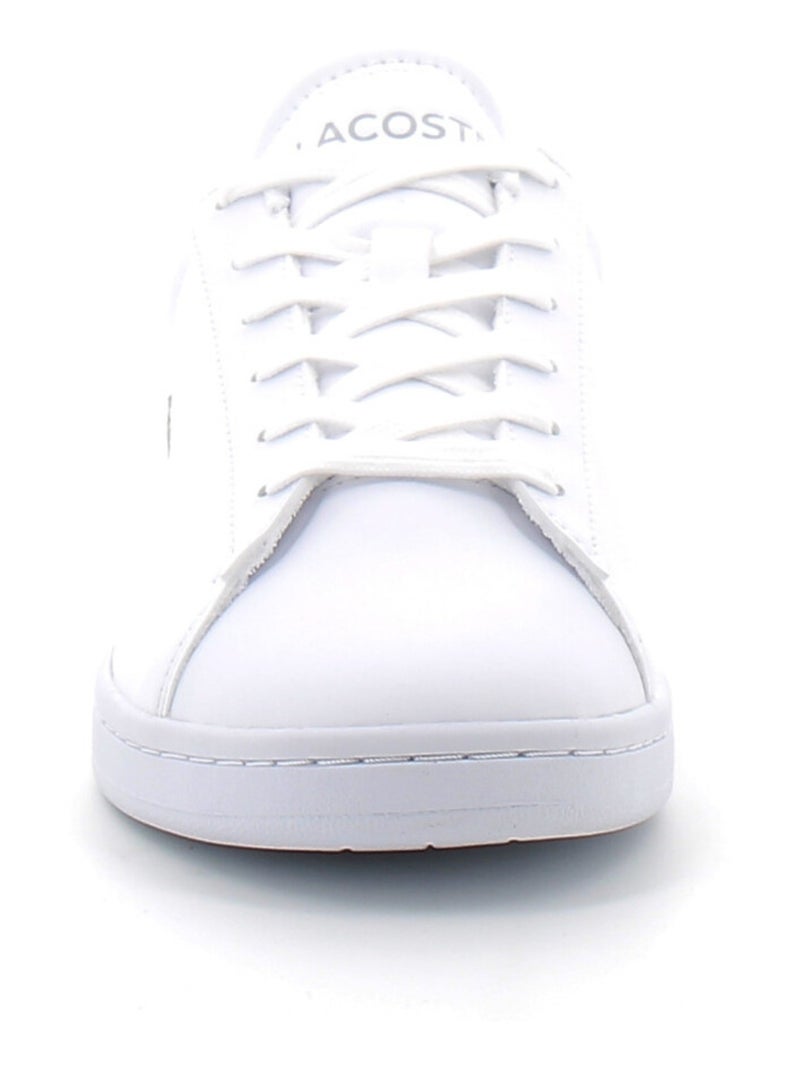 Baskets en Cuir Lacoste Blanc - Kiabi