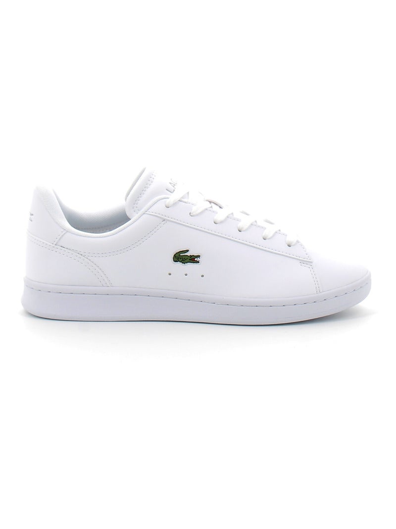 Baskets en Cuir Lacoste Blanc - Kiabi