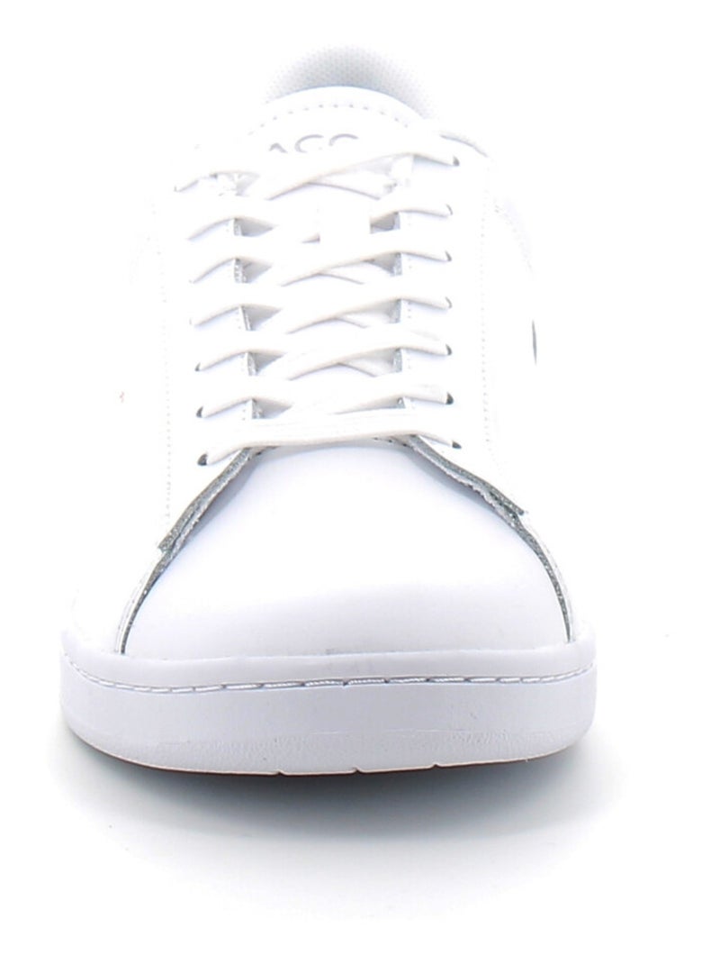 Baskets en Cuir Lacoste Blanc - Kiabi