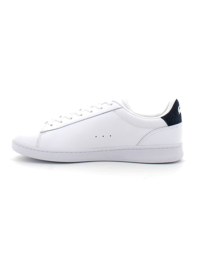 Baskets en Cuir Lacoste Blanc - Kiabi