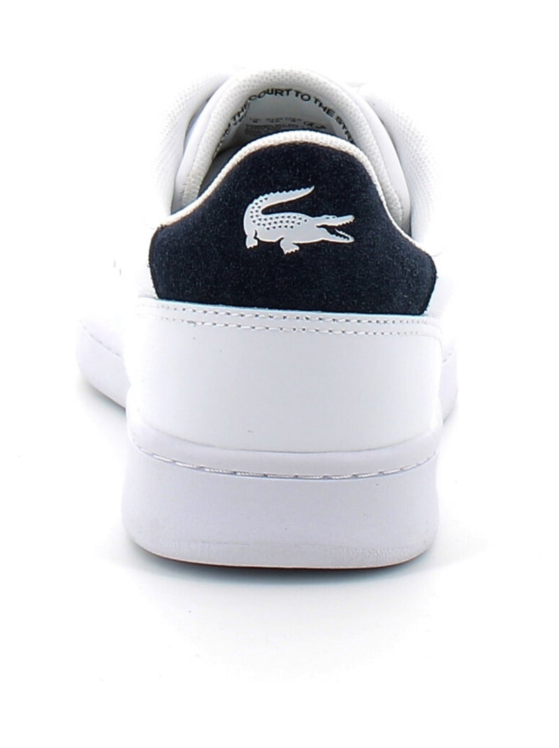 Baskets en Cuir Lacoste Blanc - Kiabi
