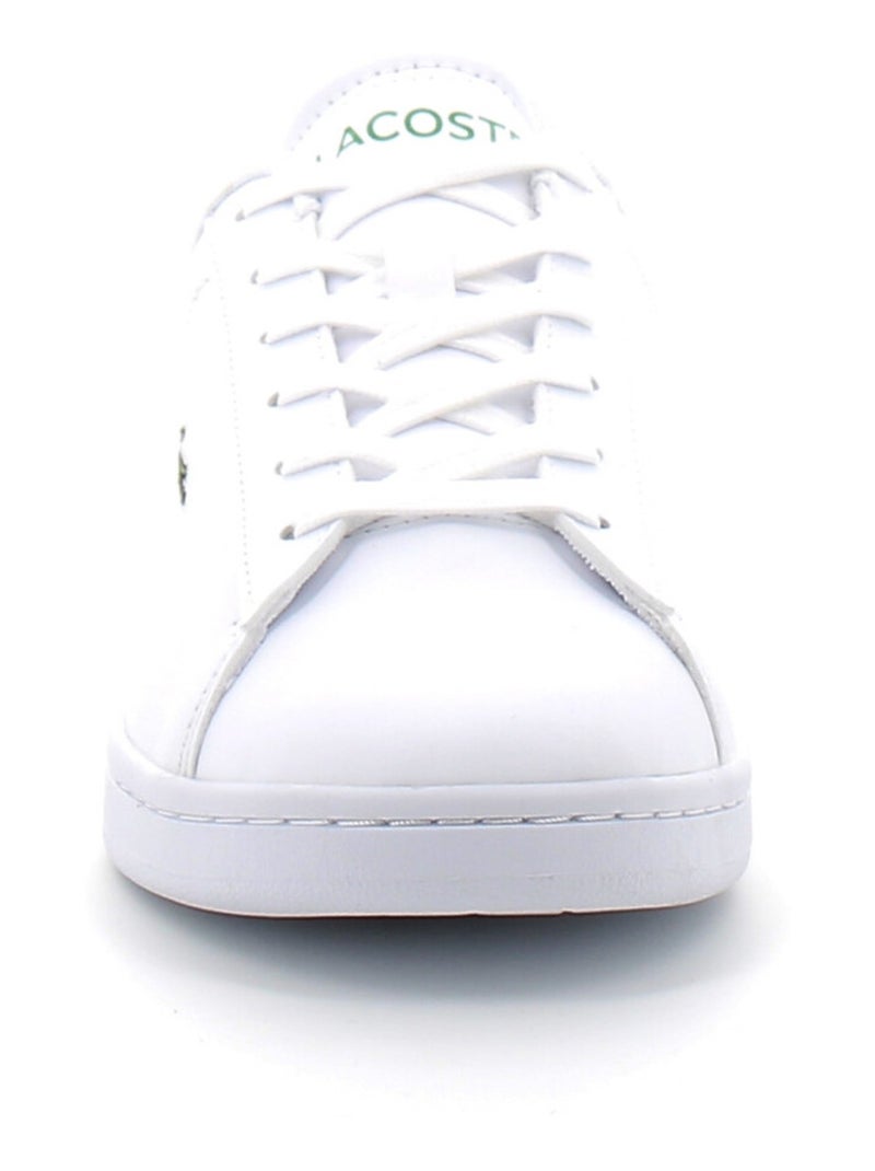 Baskets en Cuir Lacoste Blanc - Kiabi