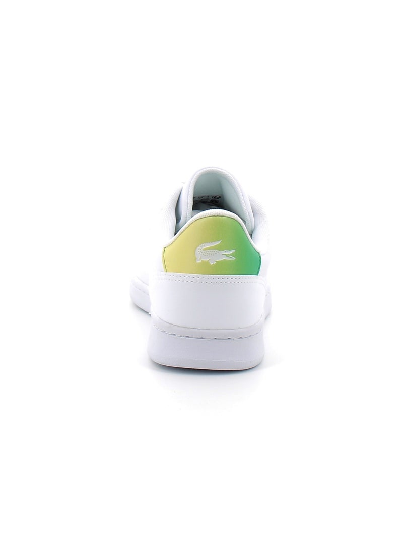 Baskets en Cuir Lacoste Blanc - Kiabi