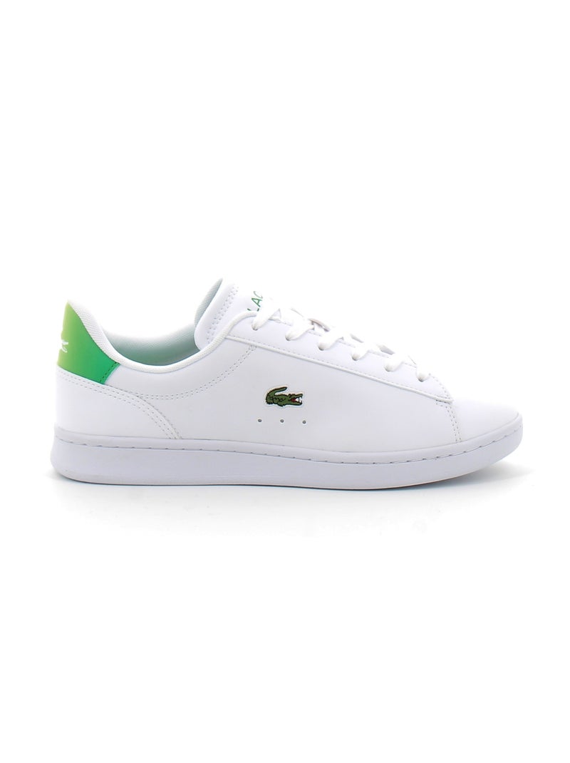 Baskets en Cuir Lacoste Blanc - Kiabi