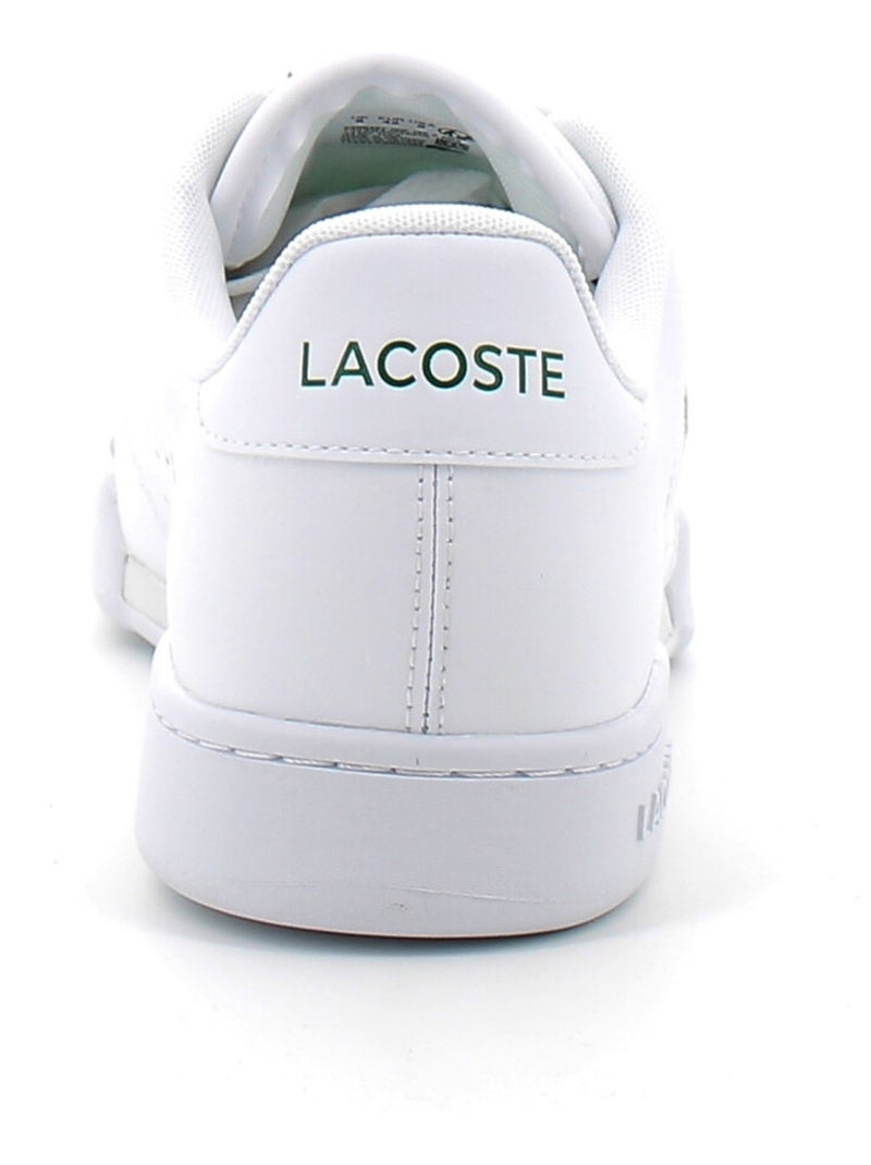 Baskets en Cuir Lacoste Blanc - Kiabi