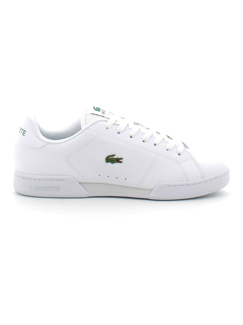 Baskets en Cuir Lacoste Blanc - Kiabi