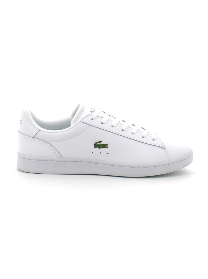 Baskets en Cuir Lacoste Blanc - Kiabi