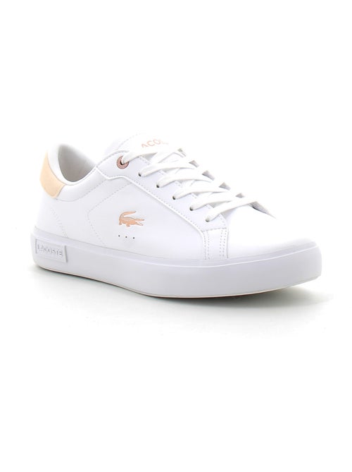 Baskets en Cuir Lacoste - Kiabi