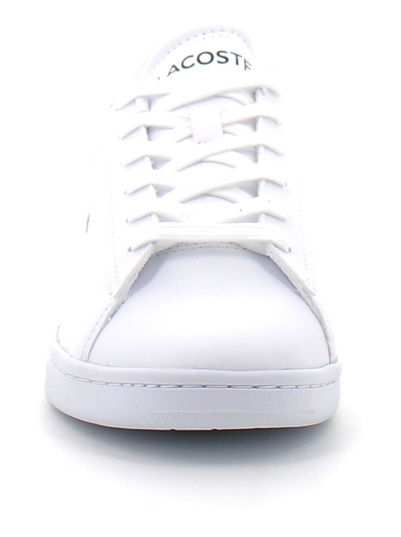 Baskets en Cuir Lacoste Kaki - Kiabi