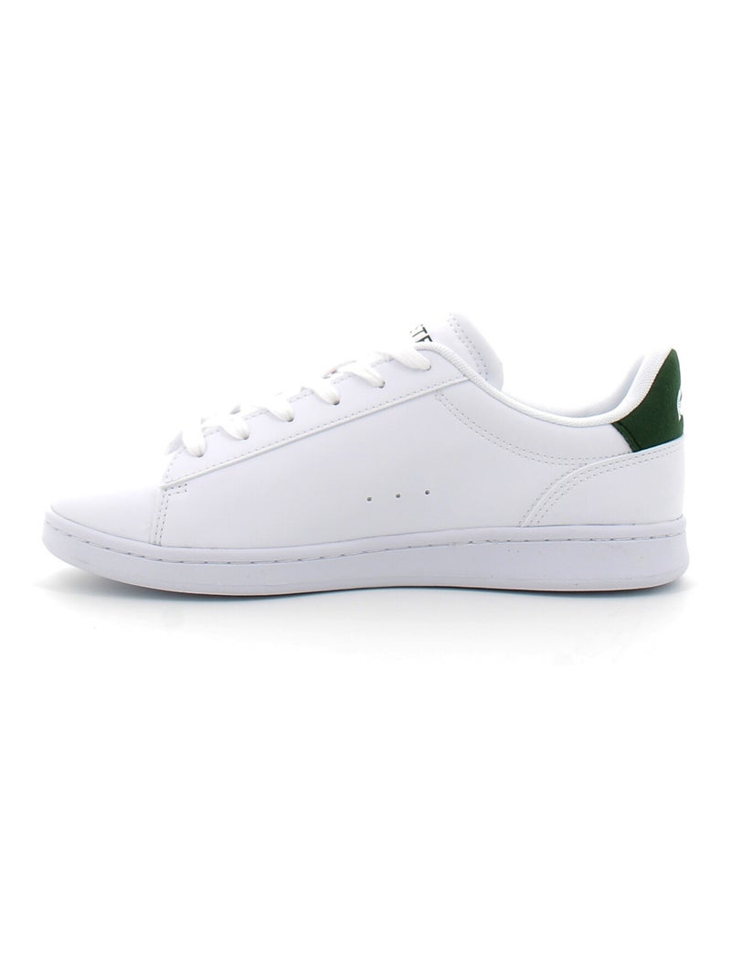 Baskets en Cuir Lacoste Kaki - Kiabi