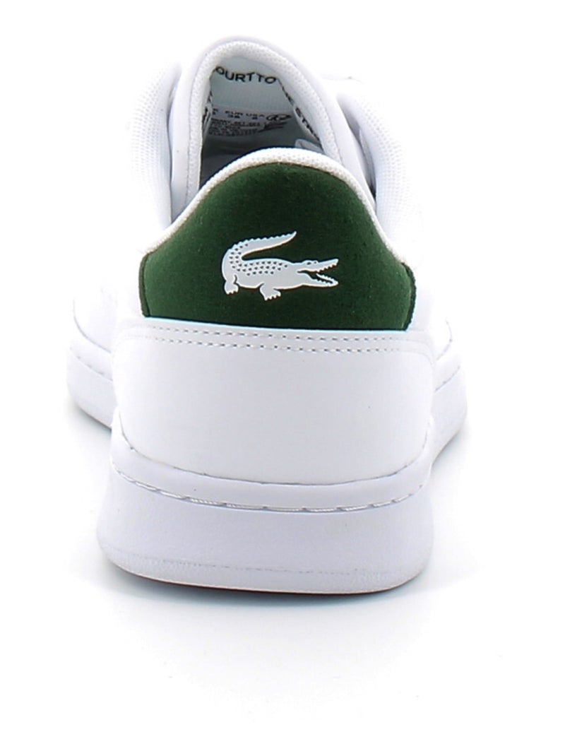 Baskets en Cuir Lacoste Kaki - Kiabi