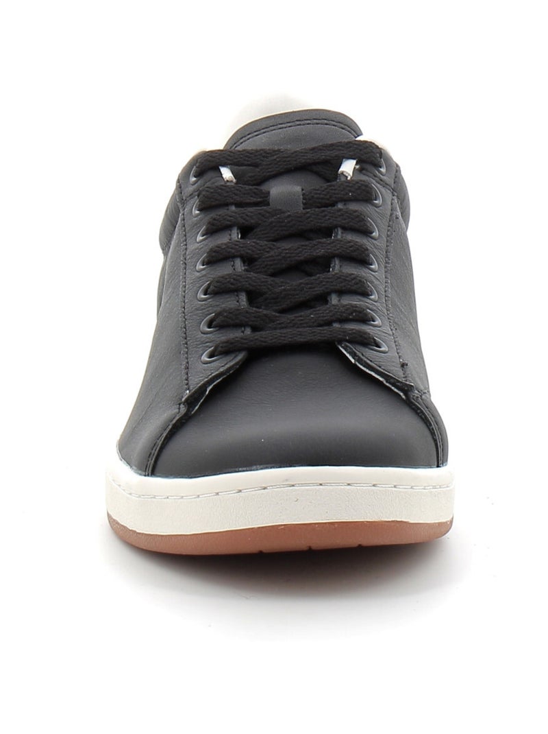 Baskets en Cuir Lacoste Noir - Kiabi