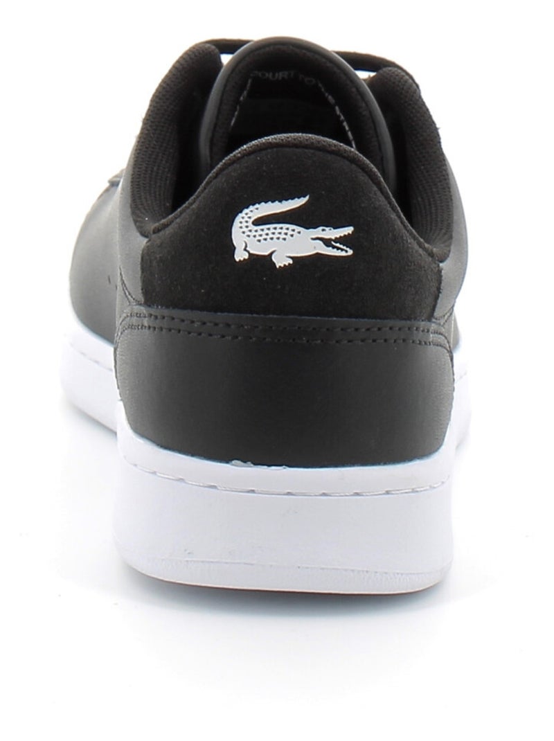 Baskets en Cuir Lacoste Noir - Kiabi