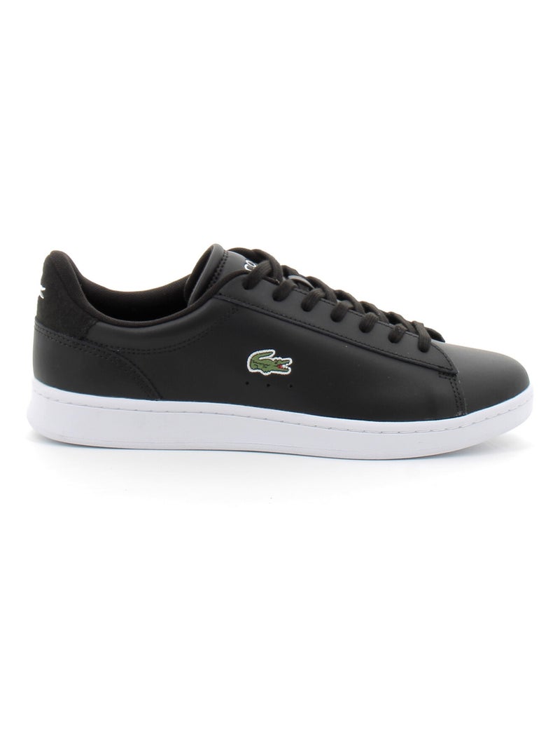 Baskets en Cuir Lacoste Noir - Kiabi