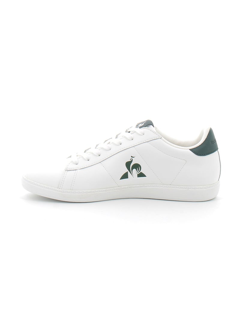 Baskets en Cuir le coq Sportif Blanc - Kiabi