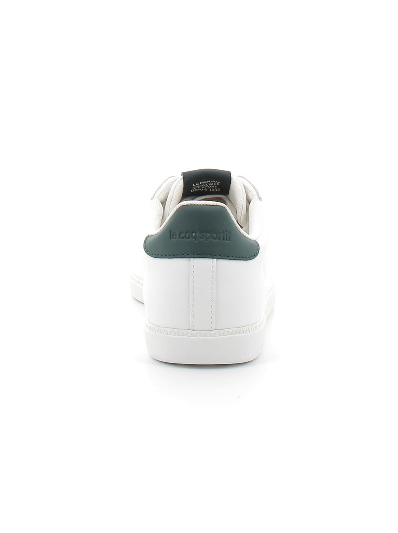 Baskets en Cuir le coq Sportif Blanc - Kiabi