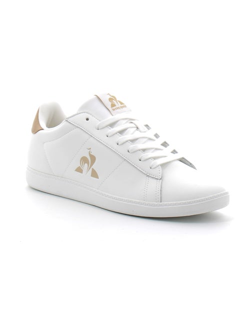Baskets en Cuir le coq Sportif - Kiabi