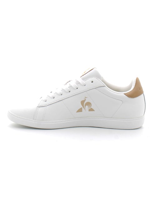 Baskets en Cuir le coq Sportif - Kiabi