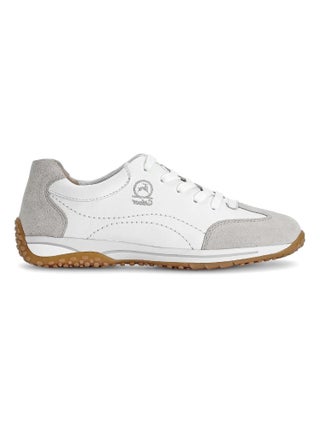 Baskets  en cuir lisse