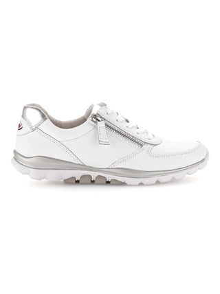 Baskets  en cuir lisse