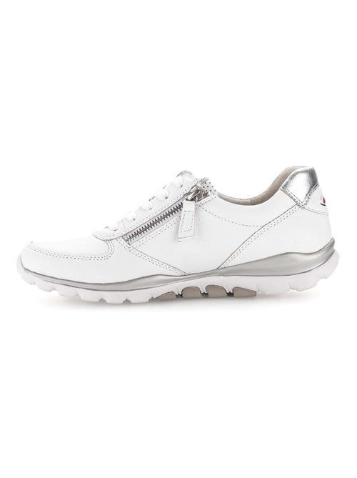 Baskets en cuir lisse - Kiabi Baskets en cuir lisse - Kiabi
