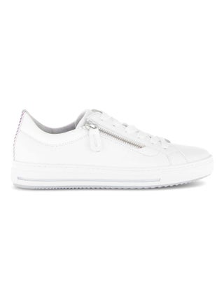 Baskets  en cuir lisse