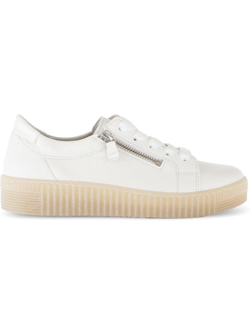 Baskets en cuir lisse - Kiabi Baskets en cuir lisse - Kiabi
