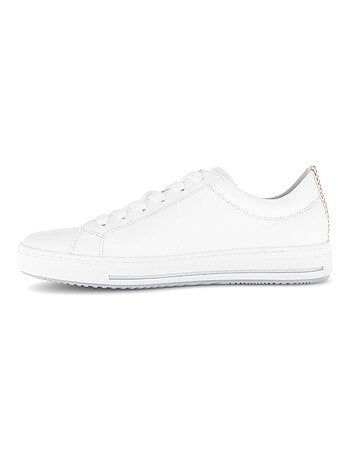 Baskets en cuir lisse Gabor