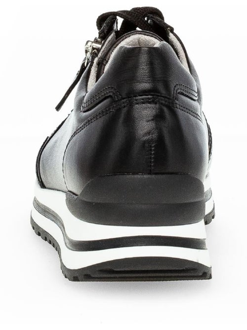 Baskets en cuir lisse - Kiabi Baskets en cuir lisse - Kiabi