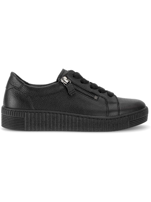 Baskets en cuir lisse - Kiabi Baskets en cuir lisse - Kiabi