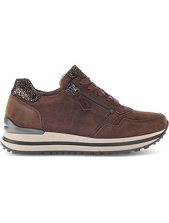 Baskets en cuir