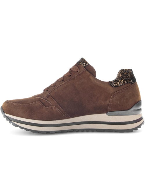 Baskets  en cuir - Kiabi