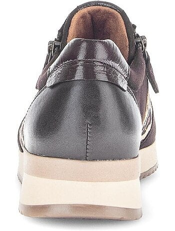 Baskets en cuir